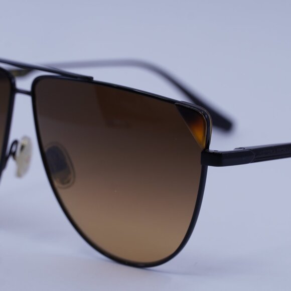 Victoria Beckham VB239S 215 Sunglasses Dark Brown Aviator Frame, Brown Lenses - Picture 4 of 10